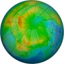 Arctic Ozone 1993-01-18